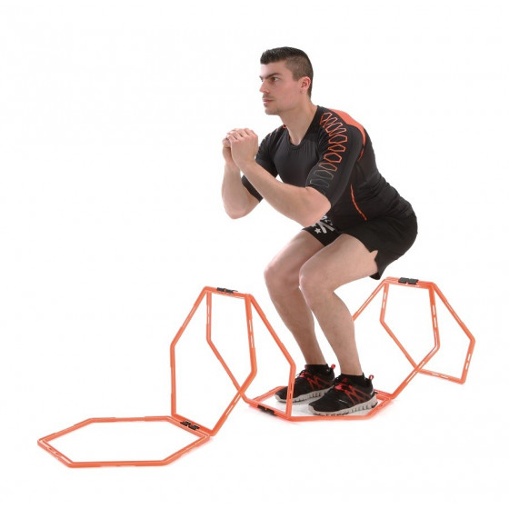 Echelle d'entrainement à zone hexagonales