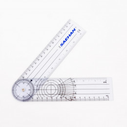 Goniomètre de poche 360° - 20 cm