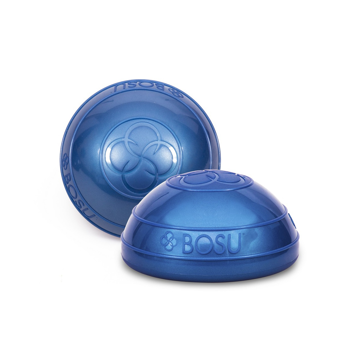 Balón de resistencia y equilibrio Bosu, color azul