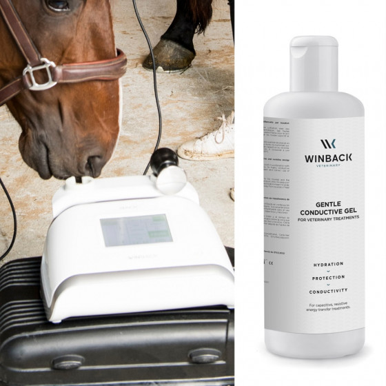 Gel Conducteur Friendly pour CHEVAUX - 500 ml - Winback Equine