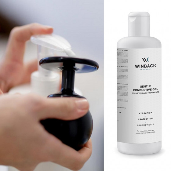 Gel Conducteur Friendly pour CHEVAUX - 500 ml - Winback Equine