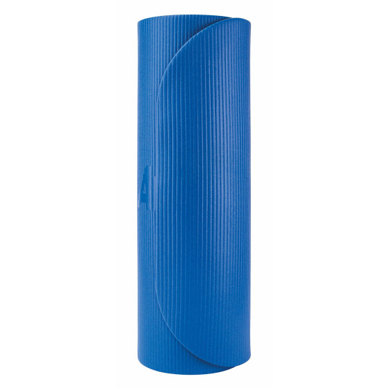 Natte, tapis de gymnastique Coronella Airex bleu enroulé Natte, tapis de gymnastique Coronella Airex bleu enroulé