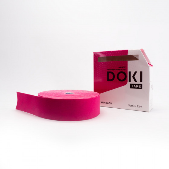 rouleuax tape doki 5x32m taping rose