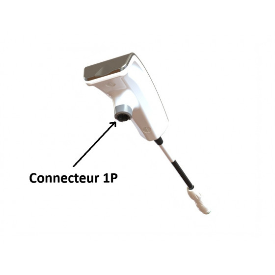 Poignée Tecar X avec connecteur 1P