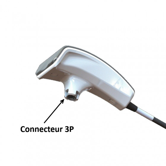 Poignée Tecar X avec connecteur 3P