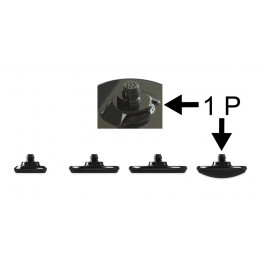 Electrodes CET - 1P - pour BACK4 & BACK3TX - Winback